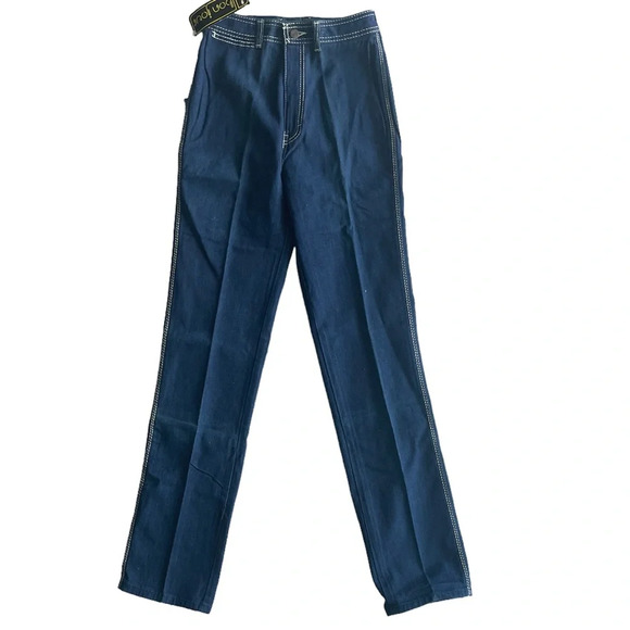 Vintage 80's Bonjour Dark Wash Jeans Size - Picture 9 of 9